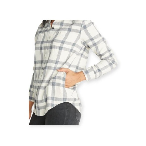 Cozy Marine Layer Shay Plaid Overshirt M - Picture 3 of 12